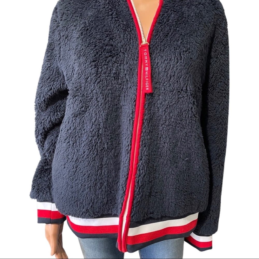 ๐ฅNWT- Tommy Hilfiger Global Sherpa Jacket (Sale) - Picture 2 of 13